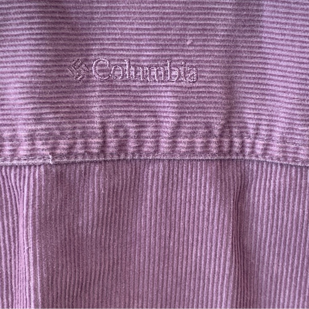 Columbia Lavender Corduroy Jacket / Shacket - Picture 9 of 10